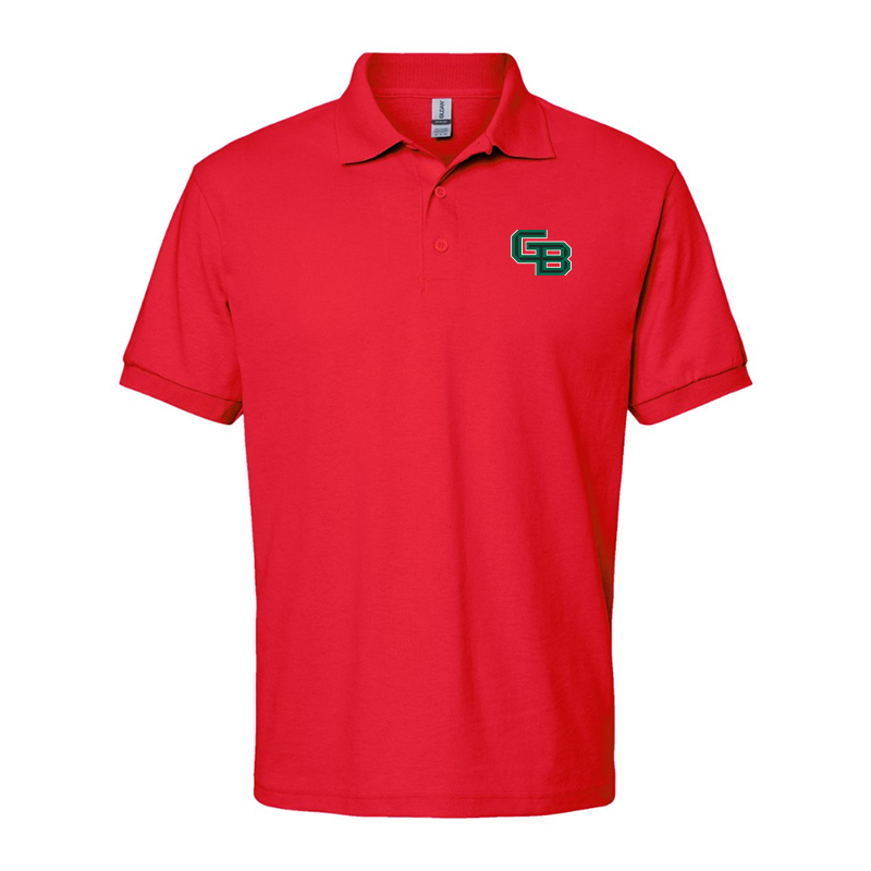 Men's  Wisconsin Green Bay Phoenix Gildan Dry Blend Jersey Polo